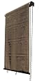 Coolaroo Select Series Top Roll up Sun Shade 6 Feet by 6 Feet, Mocha