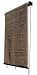 Outdoor Living : Coolaroo Select Series Roll up Sun Shade HDPE -continuous loop clutch 6' x 6' Mocha 338886