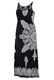 LIMITED COLLECTION Black & White Lace Panel Maxi Dress