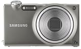 Samsung ST5000 Digitalkamera (14 Megapixel, 7-fach opt. Zoom, 8,89 cm (3,5 Zoll) Touch Screen Display, Duale Bildstabilisierung) grau