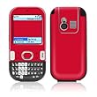 Solid State Red Design Protective Skin Decal Sticker for Palm Centro Cell Phone