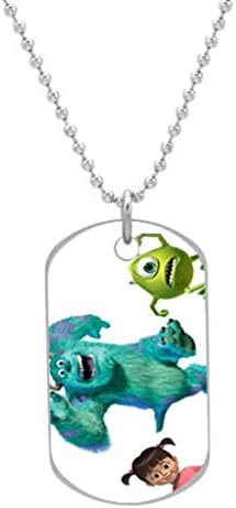 Custom Monsters Inc Dog Id Tag Pendant For Pets (2 Sides)