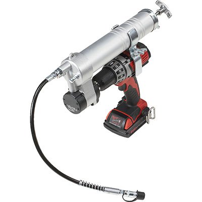 Wel-Bilt Drill-Powered Grease Gun - 4000-8000 PSI