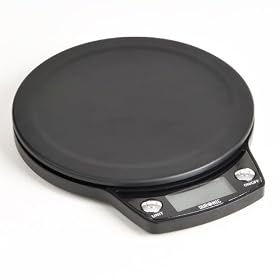 Duronic KS758 Black Portable Design Digital Display 5KG Kitchen Scales