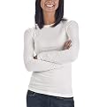 Juniors' Mossimo Supply Co. Long Sleeve Value Crewneck Tee - White