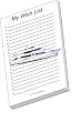 InspirationalPads - General My Wish List Notepad