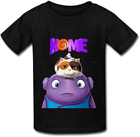 WX Kids Youth Home JLo Keyart Kids Boys And Girls T-Shirt - S Black