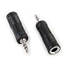 Adapter Klinke 3,5mm Stereo > 6,3mm Buchse Stereo