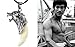 Coromose Men Stylish Brave Wolf Tooth Necklace Titanium Steel Domineering Pendant Jewelry