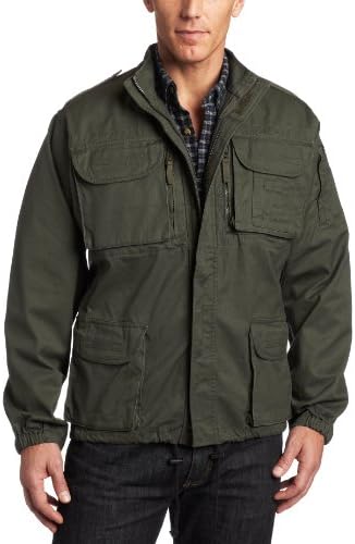 Woolrich Elite Men's Algerian Tactical Jacket (OD Green, Medium)