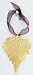 Leaf Ornament - Gold Birch - Actual Leaf!