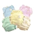 10 Absorb It All Organic Cotton Diapers - Natural Color - infant