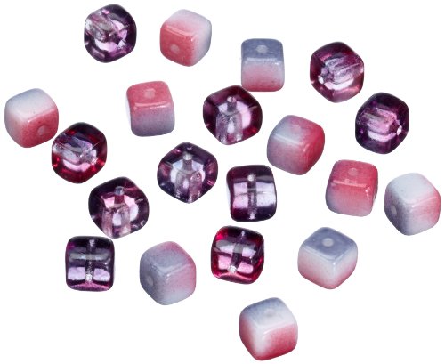 G&uuml;termann / KnorrPrandell 2209960 - Glasw&uuml;rfel-Mix lila, 20 St&uuml;ck/Dose