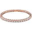 14K Rose Gold Diamond Bracelet - 4.67 Ct.