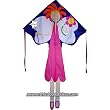 Large Easy Flyer Kite - Fairy (46" X 90") with 300 Ft 30lb Test Kite String and Winder