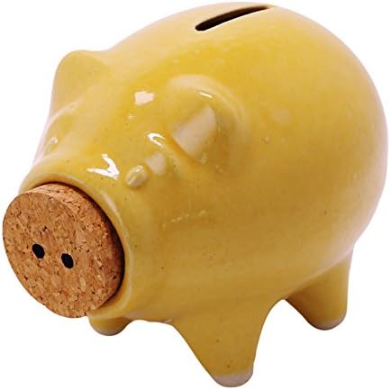 Pike Place Pigs Piglet Piggy Bank Yellow