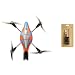 Parrot - AR. Drone OB - Car�ne externe - Bleu + 2 �me Batterie incluse