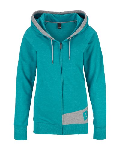 Bench Damen Sweatjacke Bishen, tile blue marl, S, BLEA3024_TQ041X Preisvergleich