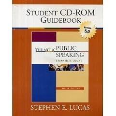 Art of Public Speaking Student CD-ROM Guidebook Edition: Ninth