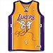 NBA Jersey High Def Plaque Clock - Los Angeles Lakers and Kobe Bryant