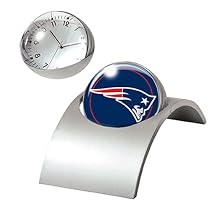 New England Patriots NFL Spinning Desk Clock
