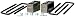 Fabtech FTS1500UBK-3 Rear U-Bolt Kit
