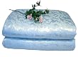 SilkNOW 100% Pure Silk 3 Season Seamless Reversible Comforter King Sky Blue (Silk Fill Weight: 5.0lbs)
