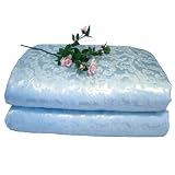SilkNOW 100% Pure Silk 3 Season Seamless Reversible Comforter King Sky Blue (Silk Fill... by SilkNOW