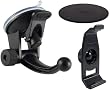 Arkon Garmin nüvi 200 Series GPSGN215 Replacement Cradle and Windshield Mount with Dash Disk (Black)