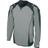 Shimano, Maillot à manches longues VTT All Mountain homme, Titane/Noir