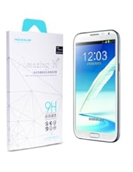 Dreahall? Nillkin 9h Hardness Tempered Glass Front Screen Protectors with Dreahall? NFC Tag for Google Nexus 5 Lg / Samsung Galaxy Note 3 / Sony Xperia Z1 L39h / Htc One Max T6 (samsung note 3)