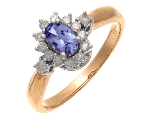 Damen-Ring 9 Karat (375) Gelbgold Diamant Gr. 50 (15.9) PR02660Y Tanz-K Preisvergleich