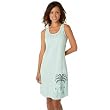 Coral Bay Nights Palm Tree Design Sleepwear Gown