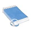 Advantus 75513 Crowd Management Wristbands, Sequentially Numbered, Blue, 500 per Pack