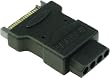 S-ATA Stromadapter, 1x 4pin Buchse an 1x 15pin Stecker, Good Connections�