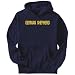 Hoodie Mens Navy Blue  German Shepherd  SIMPLE / CRACKED / VINTAGE / OLD Dogs