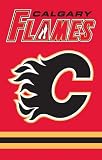 Calgary Flames Applique Banner Flag