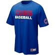 Chicago Cubs Royal Blue MLB Practice T-Shirt by Nike