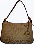 Women's Michael Kors Purse Handbag Top Zip Shoulder Beige/Camel/Luggage
