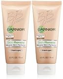 NEW Garnier Skin Renew Miracle Skin Perfector Bb Cream 2.5 Fl.oz (2 Pack)