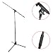 Microphone Stand Boom with FREE Mic Clip - HEAVY DUTY Steel Construction + 1 Year Guarantee!