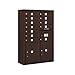Salsbury Industries 3812D-12ZFP Surface Mounted Horizontal 4C Mailbox, Bronze