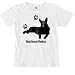 Black German Shepherd - Cats and Dogs Women's Cut T-Shirt