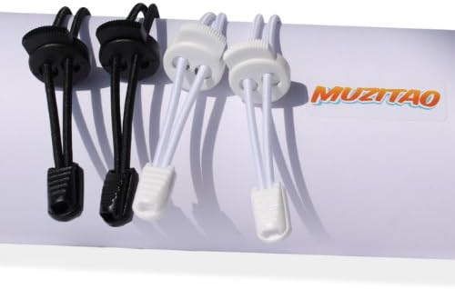 Kids No Tie Shoelaces (2 x Pairs) The Perfect Elastic Shoe Laces for School Uniforms