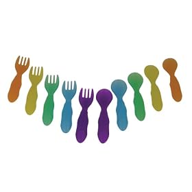 The First Years Sava Semi Disposble Cutlery - Set of 12
