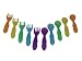 The First Years/Learning Curve Take & Toss Toddler Fork And Spoon Flatware