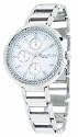 Kenneth Cole New York Women's Iconic Multi-Function Crystal Accented Bracelet Watch #KC4663