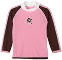 BabyBanz Rash Long Sleeve Tops, Pink/Brown