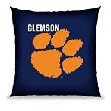 Clemson Tigers NCAA Toss Pillow (18x18)