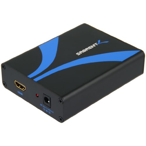 Sabrent DA-HDVG HDMI to VGA With AUDIO Converter/Adapter POWER ADAPTER INCLUDED On Sale